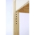 ABC MEUBLES - Hochbett Alpage mit Treppe - ALPAGECH - Schwarz Gebeizt, 120x200 - 6