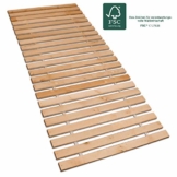Betten-ABC Premium Rollrost, Stabiles Erlenholz, mit 23 Leisten und Befestigungsschrauben Größe 90x200 - 1