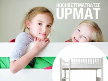 BMM Hochbett Kindermatratze UpMat für Kinder und Jugendliche 140x200cm Komfortschaum - 3