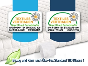 BMM Hochbett Kindermatratze UpMat für Kinder und Jugendliche 140x200cm Komfortschaum - 4