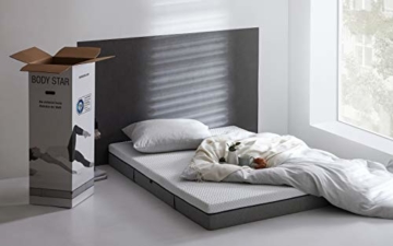 Body-Star Classic line - Die vielleicht Beste Matratze der Welt: 90x200cm, 7-Zonen Wendematratze, 2 Liegehärten (H2 & H3) für alle Körpertypen geeignet, Oeko-TEX 100, TÜV Zertifiziert - 3