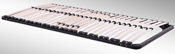 i-flair® Lattenrost 90x200 cm, Lattenrahmen - für alle Matratzen geeignet - alle Größen - 4
