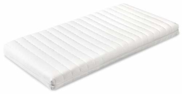 MSS® JUNIOR Kinder- und Jugendmatratze, Gr. 70x200x14 cm, RG35, inkl. versteppter Bezug (Oberstoff: 100% Polyester, Füllung: 200g PES-Vlies, Unterstoff: 30g PP-Vlies), NEU - 2