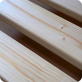 Qualitätsmarkenprodukt TUGA - Holztech stabilstes einlegefertiges unbehandeltes Naturprodukt Rollrost Lattenrost 140x200cm weit über 300Kg Flächenlast Qualitätsarbeit aus Deutschland mit 10 Jahren Garantie inkl Befestigungskit benötigt KEINE Mittelleiste im Bett - 1