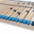SUPERFLEX NV-MZV 7-Zonen-Montagerost, 42 stabile Federholzleisten mit durchgehenden Holmen Größe 90x200 - 2
