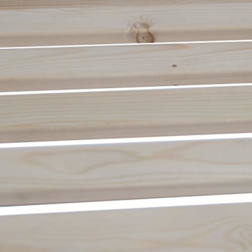 TUGA - Holztech Rolllattenrost Rollrost Lattenrost 160x200cm bis 300KG Flächenlast Qualitätsarbeit aus Deutschland unbehandelt frei von Chemie Naturprodukt NEU inkl Befestigungskit - 4