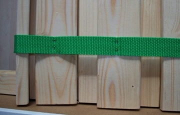 TUGA-Holztech unbehandeltes einlegefertiges Naturholz Rollrost Rolllattenrost Lattenrost 140x200cm bis weit über 200Kg Flächenlast Qualitätsarbeit aus Deutschland 5 Jahre Garantie - 4