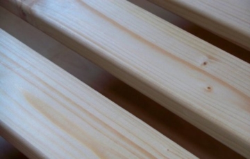 TUGA - Holztech unbehandeltes Naturholz Rollrost Rolllattenrost 90x200cm bis weit über 200Kg Flächenlast Qualitätsarbeit aus Deutschland unbehandelt frei von Chemie reines Naturprodukt - 1