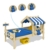 WICKEY Kinderbett CrAzY Sharky Einzelbett 90x200cm Abenteuerbett mit Lattenboden, blau - 4
