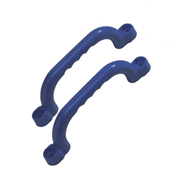 WICKEY Kunststoff Handgriffe Haltegriffe für Spielturm Kletterturm, blau - 1