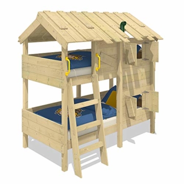 WICKEY Spielbett Etagenbett CrAzY Creek Kinderbett 90x200 cm Abenteuer Hochbett - 2