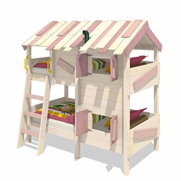 WICKEY Spielbett Etagenbett CrAzY Creek Kinderbett 90x200 cm Abenteuer Hochbett - 1