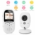 Yissvic Babyphone 2.4GHz mit Kamera Wireless Video Baby Monitor Nachtsicht Gegensprechfunktion Temperatursensor 2.0 Zoll LCD (Verpackung MEHRWEG) - 1