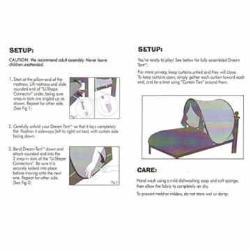 Bettzelt,Einhorn Traumzelt, Drinnen Kinder, Kid's Fantasy, Kinder Schlafzimmer Dekoration,Geschenke für Kinder - 6