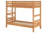 Erst-Holz® Etagenbett Stockbett Buche Natur massiv 90x200 Hochbett mit 2 Rollroste 60.17-09 - 1