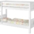 Erst-Holz® Schönes Kinderstockbett Kiefer Massivholz weiß 90x200cm Kinderzimmer Etagenbett Rollrost 60.06-09W - 2