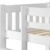 Erst-Holz® Schönes Kinderstockbett Kiefer Massivholz weiß 90x200cm Kinderzimmer Etagenbett Rollrost 60.06-09W - 3