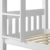 Erst-Holz® Schönes Kinderstockbett Kiefer Massivholz weiß 90x200cm Kinderzimmer Etagenbett Rollrost 60.06-09W - 4