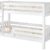 Erst-Holz® Schönes Kinderstockbett Kiefer Massivholz weiß 90x200cm Kinderzimmer Etagenbett Rollrost 60.06-09W - 7