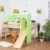 Kinderbett/Hochbett Tom mit Rutsche und Turm inkl. Rollrost - Material: Buche massiv natur, Farbe: klar lackiert - 7