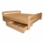 acerto 20040 2X Bettschublade Holz für Bettgestell * Robust * Massives Kieferholz * Rollen | Bettkasten, Bettauszug mit Rollen | Rollbettkasten, Rollcontainer zur Aufbewahrung von Bettwäsche - 4