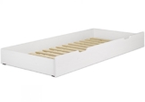 Erst-Holz® Bettkasten weiß Bettschublade mit Rollrost als Zusatzbett für Einzel- und Seniorenbetten 90.10-S6 W - 1