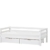 Hoppekids Schubkastenset auf Rollen 2 stück für Kinderbett, Jugendbett, Juniorbett, Etagenbett,liegefläche 70 x 160 cm teilmassiv, Holz, weiß, 153 x 60 x 19 cm - 2