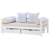 Hoppekids Schubkastenset auf Rollen 2 stück für Kinderbett, Jugendbett, Juniorbett, Etagenbett,liegefläche 70 x 160 cm teilmassiv, Holz, weiß, 153 x 60 x 19 cm - 4
