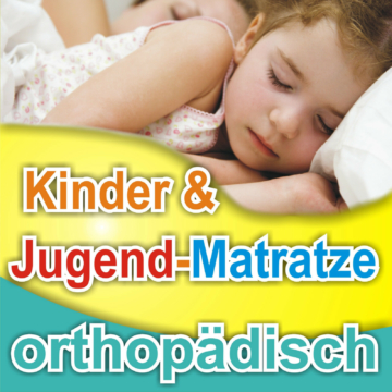 Kinderbett, Jugendbett-Kaltschaum-Matratze KJ-14 90x200cm orthopädisch