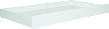 roba Universal Bettkasten, passend unter Baby- & Kinderbetten 70x140cm, platzsparende Stauraum Lösung mit Rollen, weiß - 1