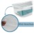 Unterbettbox mit Deckel transparent - 