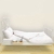 Relaxdays Bettablage, Mini-Nachttisch zum Anklemmen, aus Bambus, Getränkehalter D: 9 cm, platzsparender Organizer, Natur, Durchmesser - 5