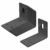 10 Stk Schwerlast Winkelverbinder Langloch (82+58) x45mm Lochplattenwinkel Dicke 3mm Montagewinkel Holzverbinder L Form Möbel Eckwinkel Kaltgewalzter Stahl Einbrennlackierung Ein Paar Tragkraft 30Kg - 4