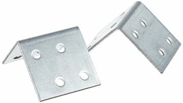 Alberts 330194 Winkelverbinder | sendzimirverzinkt | 40 x 40 x 40 mm | 25er Set - 3