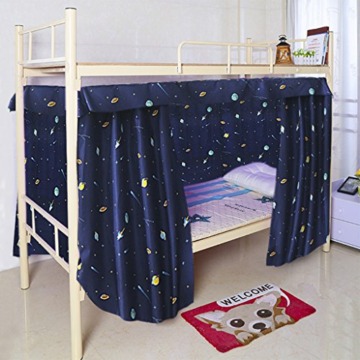 BAO CORE Bettvorhang Hochbett Etagenbett Schlafsaal Mid-Sleeper Bett Zelt Vorhang Tuch Baldachin Verbreitung Blackout Vorhänge Staubdicht Moskito Schutz Bildschirm Net Studentenwohnmein Moskitonetz - 2