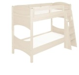 BioKinder Etagenbett Stockbett Hochbett Noah mit 2X Lattenrost teilbar aus zertifizierten Massivholz Kiefer 90x200cm - 1