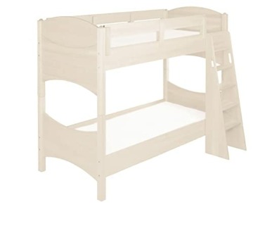 BioKinder Etagenbett Stockbett Hochbett Noah mit 2X Lattenrost teilbar aus zertifizierten Massivholz Kiefer 90x200cm - 4