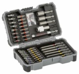 Bosch Professional 43tlg. Schrauber Bit Set Extra Hart (Kreuzschlitz-, Pozidriv-, Hex-, T-, TH-, S-Bit, Zubehör Bohrschrauber und Schraubendreher) - 1