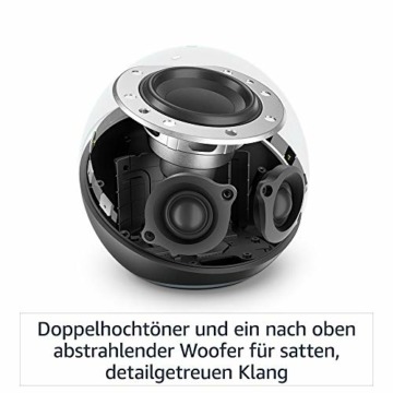 Echo (4. Gen.) | Smarter WLAN- und Bluetooth-Lautsprecher mit Dolby-Audio, Smart-Home-Hub und Alexa | Weiß - 3