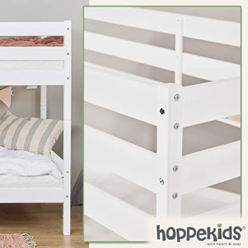 Hoppekids Etagenbett 2 Kinder 70x160 | Hochbett für 2 Kinder | Weiß - 5