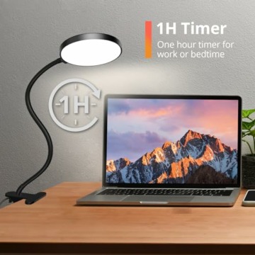 iFalarila Light 61 LED Leselampe Bett mit Nachtlichtmodus | 1-Stunden-Timer Stilllicht | RA></noscript><img class=