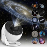 Mexllex Sternenhimmel Projektor, Projektor Lampe Sternenhimmel für Schlafzimmer, 12 Planeten Discs, LED Sternenhimmel Projektor für Kinder Erwachsene/Schlafzimmer/Party/Decke - 1