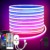 segrass 10m Neon Led strip，APP Steuerung,mit Fernbedienung, IP65 wasserdichte flexible Neon LED Streifen, 24V Rgb LED band Neon Seil Lampe, anwendbar auf Schlafzimmer, Raum und Außendekoration - 1