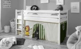 TiCAA Vorhang für Kinder Hochbett Etagenbett mit Motiv - 1